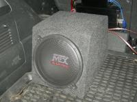 Установка сабвуфера MTX RT10-04 box в SsangYong Kyron