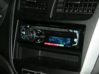 Фотография установки магнитолы Pioneer DEH-X7500SD в Hyundai Solaris