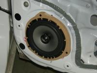 Установка акустики Alpine SXE-1725S в Nissan Note