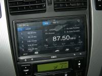 Фотография установки магнитолы Pioneer AppRadio 2 SPH-DA100 в Hyundai Tucson