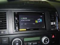 Фотография установки магнитолы Sony XAV-E60 в Volkswagen Multivan T5