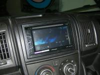 Фотография установки магнитолы Pioneer AVH-X1500DVD в Citroen Jumper