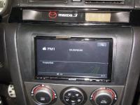 Фотография установки магнитолы Sony XAV-E70BT в Mazda 3