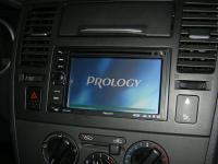 Фотография установки магнитолы Prology MDN-2640T в Nissan Tiida