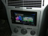 Фотография установки магнитолы JVC KW-AV51EE в Opel Astra H