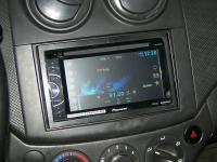 Фотография установки магнитолы Pioneer AVH-X1500DVD в Chevrolet Aveo T250