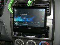 Фотография установки магнитолы Pioneer AVH-X7500BT в Hyundai Accent