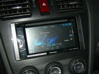 Фотография установки магнитолы Pioneer AVH-X1500DVD в Subaru XV