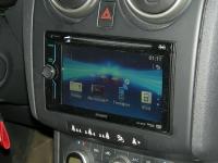 Фотография установки магнитолы Sony XAV-601BT в Nissan Qashqai