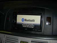 Фотография установки магнитолы JVC KW-AV61BTEE в Hyundai NF Sonata