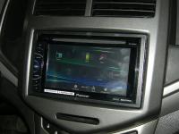 Фотография установки магнитолы Pioneer AVH-X1600DVD в Chevrolet Aveo T300