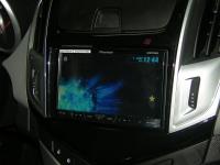 Фотография установки магнитолы Pioneer AVH-X4500DVD в Chevrolet Cruze