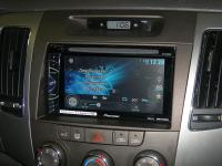 Фотография установки магнитолы Pioneer AVH-X1600DVD в Hyundai Sonata