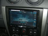 Фотография установки магнитолы Pioneer AVH-X8500BT в Nissan Almera III (G15)