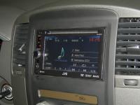 Фотография установки магнитолы JVC KW-AV61BTEE в Nissan Pathfinder