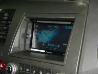Фотография установки магнитолы Pioneer AVH-X1600DVD в Honda Civic 4D