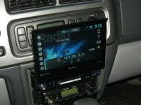 Фотография установки магнитолы Pioneer AVH-X7500BT в Mitsubishi Pajero Sport