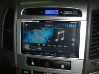 Фотография установки магнитолы Pioneer AVH-X4600DVD в Hyundai Santa Fe (II)