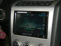 Фотография установки магнитолы Pioneer AVH-X8500BT в Nissan Murano