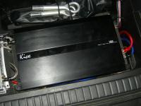 Установка усилителя Kicx AR 1.350 в Toyota RAV4.3