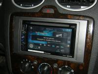 Фотография установки магнитолы Pioneer AVH-X1600DVD в Ford Focus 2