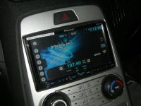 Фотография установки магнитолы Pioneer AVH-X4600DVD в Hyundai Genesis