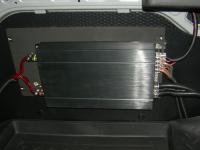 Установка усилителя Audio System CO 65.4 в Nissan Almera