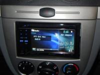 Фотография установки магнитолы Pioneer AVH-P3200BT в Chevrolet Lacetti