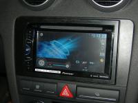 Фотография установки магнитолы Pioneer AVH-X2600BT в Audi A3 (8P)