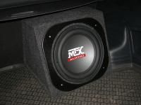 Установка сабвуфера MTX RT12-04 box в Hyundai ix35