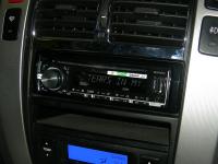 Фотография установки магнитолы Pioneer DEH-X5600BT в Hyundai Tucson