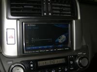 Фотография установки магнитолы Alpine INA-W910R в Toyota Land Cruiser 150
