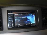 Фотография установки магнитолы Pioneer AVH-P3200BT в Mitsubishi Lancer X