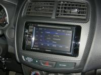 Фотография установки магнитолы Kenwood DDX3055 в Mitsubishi ASX