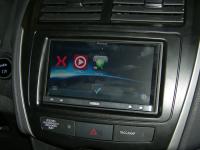 Фотография установки магнитолы Pioneer AppRadio SPH-DA110 в Mitsubishi ASX