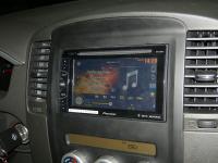 Фотография установки магнитолы Pioneer AVH-X2600BT в Nissan Pathfinder