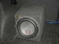 Установка сабвуфера MTX T810-22 box в BMW 1 (E87)