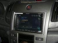 Фотография установки магнитолы Pioneer AVH-X8600BT в KIA Cerato II (TD)