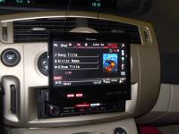 Фотография установки магнитолы Pioneer AVH-P6300BT в Renault Scenic