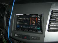 Фотография установки магнитолы Pioneer AVH-X8600BT в Peugeot 4007