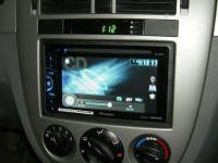 Фотография установки магнитолы Pioneer AVH-X1600DVD в Chevrolet Lacetti