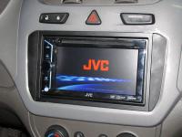 Фотография установки магнитолы JVC KW-V10EE в Chevrolet Cobalt