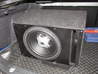 Установка сабвуфера JBL GT5-12 vented box в Mazda 6 (I)