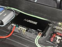 Установка усилителя Audio System M 80.4 в Audi Q7