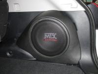 Установка сабвуфера MTX RT12-04 в KIA Sportage III (SL)