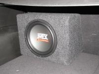 Установка сабвуфера MTX RT10-04 box в KIA Sorento II (XM FL)