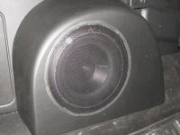 Установка сабвуфера Rockford Fosgate P3D4-10 в UAZ Patriot