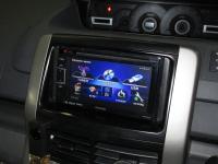 Фотография установки магнитолы Kenwood DDX355 в Toyota Voxy