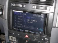 Фотография установки магнитолы Pioneer AVH-X8600BT в Volkswagen Touareg