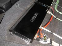 Установка усилителя Audio System R 1250.1 D в Honda Civic 4D